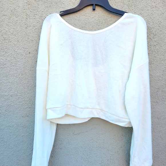 Long Sleeve Crop Top For Girls Size L - Picture 9 of 16